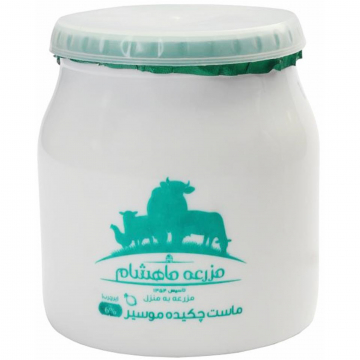 ماست چکیده موسیر پرچرب مزرعه ماهشام 500 گرمی